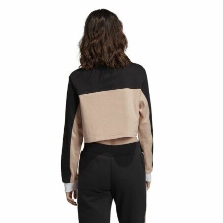 Polo a Maniche Corte Donna Adidas Originals Cropped Donna Nero