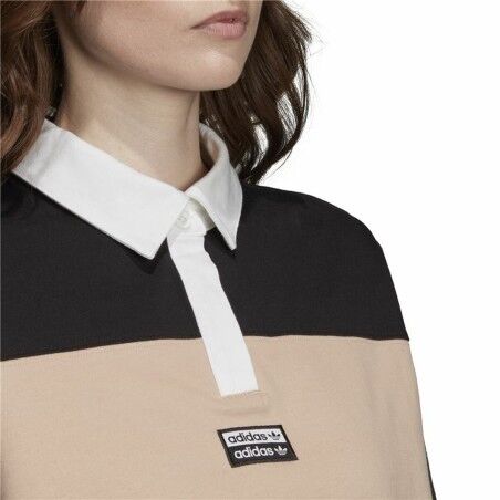 Polo a Maniche Corte Donna Adidas Originals Cropped Donna Nero