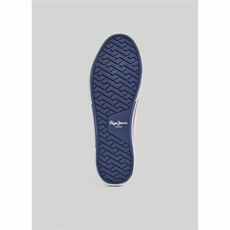 Scarpe da Tennis Casual Uomo Pepe Jeans Brady Men Basic Bianco