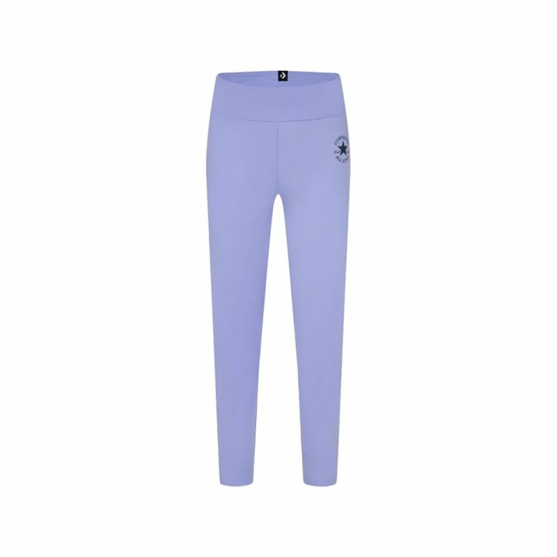 Leggings Sportivi per Bambini Converse Chuck Patch High Rise Azzurro Leggings Sportivi per Bambini Converse Chuck Patch High Rise Azzurro