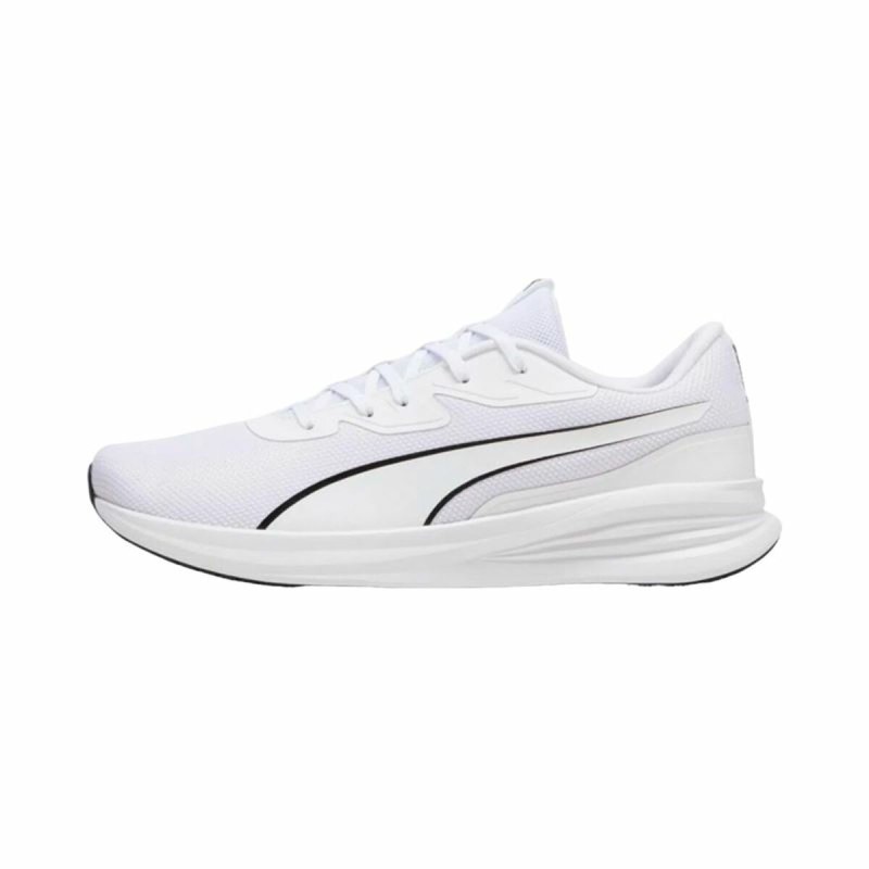 Scarpe da Running per Adulti Puma Night Runner V3 Bianco Scarpe da Running per Adulti Puma Night Runner V3 Bianco