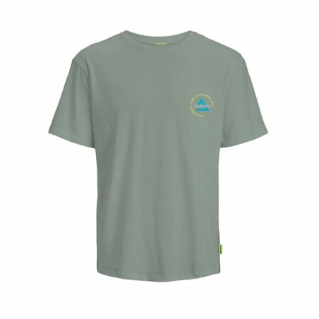 Maglia a Maniche Corte per Bambini Jack & Jones Jcofast Print Tee Ss  Grigio