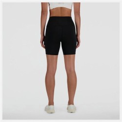 Pantaloncini da Donna New Balance Nb Harmony High Rise Nero
