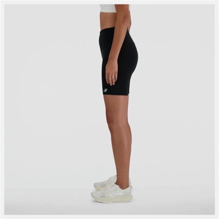 Pantaloncini da Donna New Balance Nb Harmony High Rise Nero