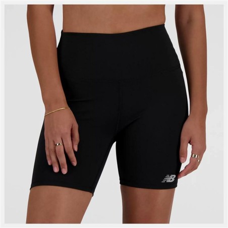 Pantaloncini da Donna New Balance Nb Harmony High Rise Nero