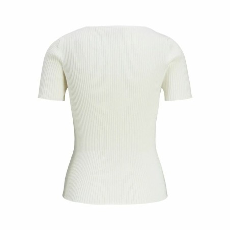 Maglia a Maniche Corte Donna Jxsky Ss Jack & Jones Cloud Dancer Bianco Caldo