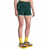 Pantaloncini Sportivi da Donna Brooks High Point 3" 2-in-1 2.0 Verde