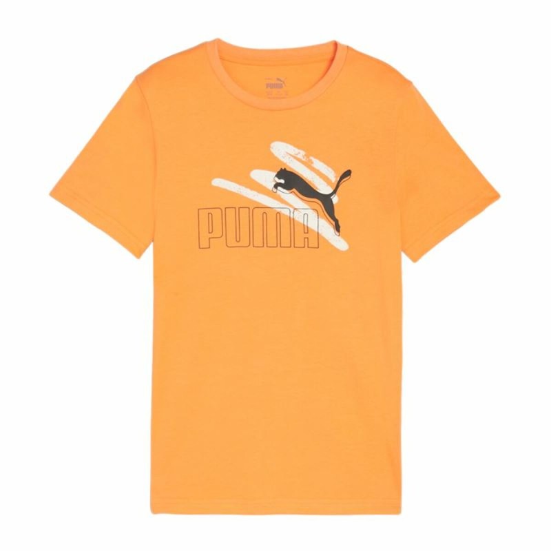 Maglia a Maniche Corte per Bambini Puma Essentials+ AB Summer Maglia a Maniche Corte per Bambini Puma Essentials+ AB Summer