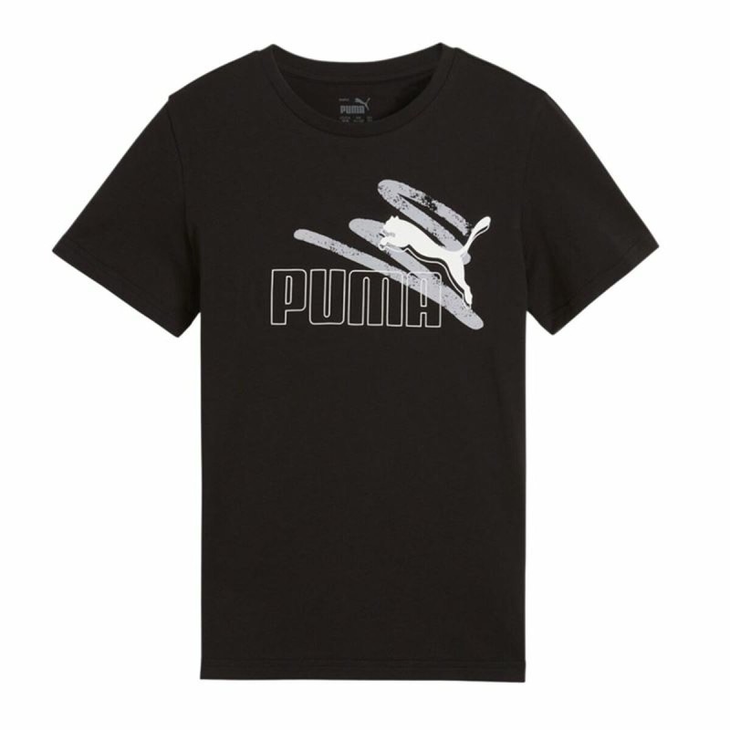 Maglia a Maniche Corte per Bambini Puma Essentials+ Maglia a Maniche Corte per Bambini Puma Essentials+