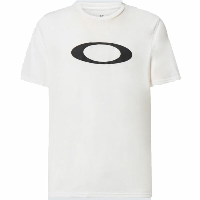 Maglia a Maniche Corte Uomo Oakley O-Bold Ellipse Bianco Maglia a Maniche Corte Uomo Oakley O-Bold Ellipse Bianco