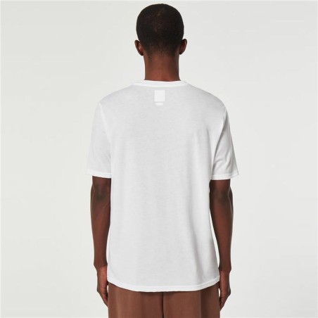 Maglia a Maniche Corte Uomo Oakley O-Bold Ellipse Bianco