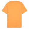Maglia a Maniche Corte Uomo Puma Graphics Mountain e Clementine  Arancio