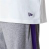 Maglia a Maniche Corte Uomo New Era NBA Colour Block LA Lakers Bianco