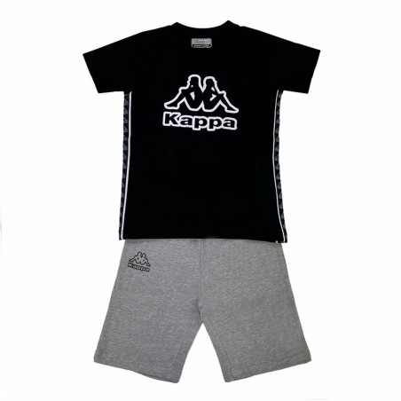 Completo Sportivo per Bambini Kappa 8036K00067 Nero 2 Pezzi
