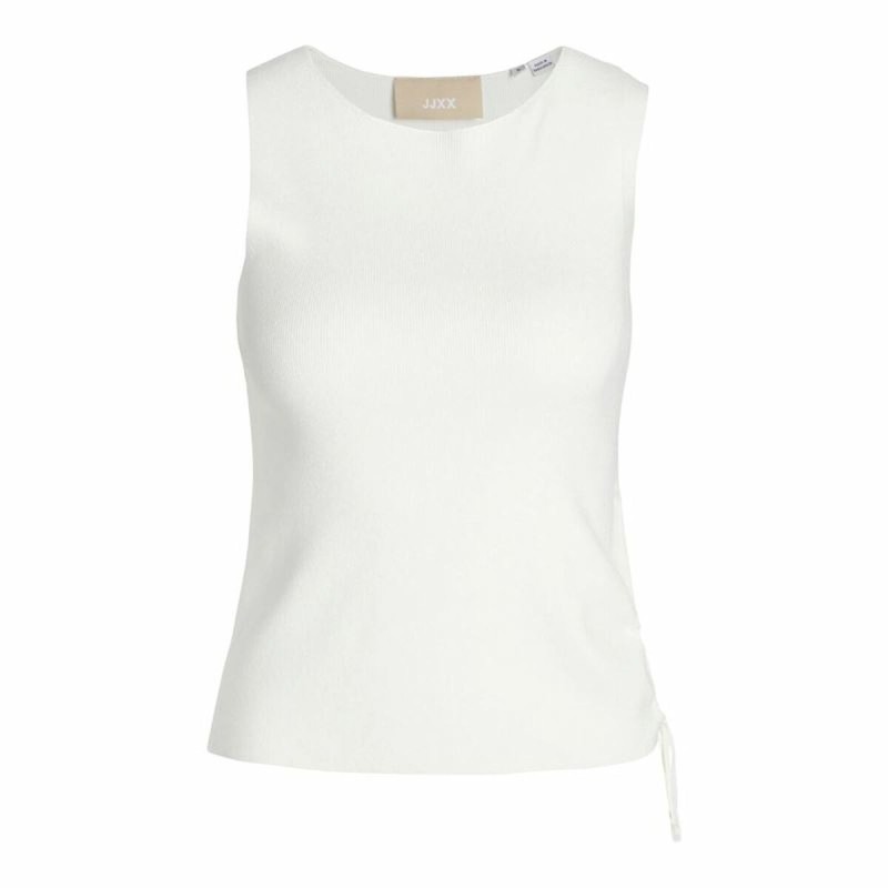 Canotta Donna Jack & Jones Jxdahlia Top Knit Bianco Canotta Donna Jack & Jones Jxdahlia Top Knit Bianco