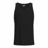 Canotta Uomo Jack & Jones Tampa Slub Nero