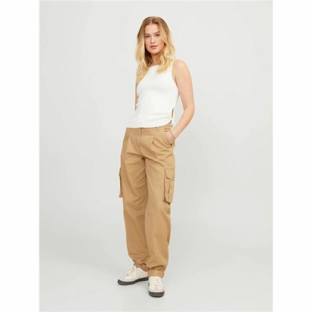 Canotta Donna Jack & Jones Jxdahlia Top Knit Bianco
