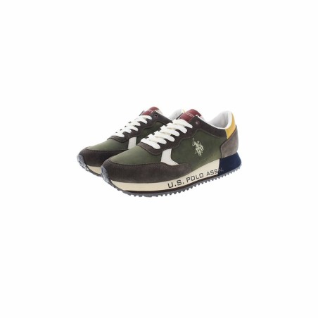 Scarpe da Tennis Casual U.S. Polo Assn. Cleef005M Marrone Oliva