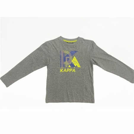 Maglia a Maniche Corte Uomo Kappa Benoit Grigio chiaro