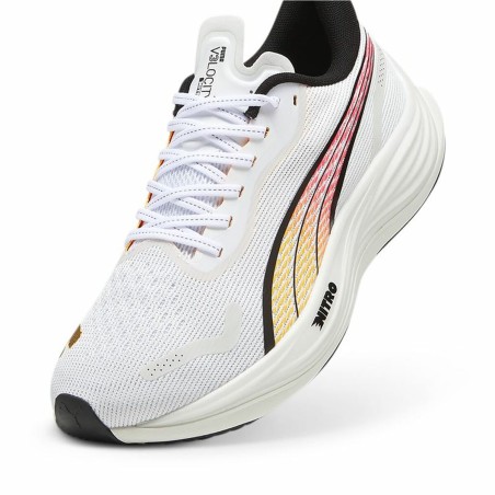 Scarpe da Running per Adulti Puma Velocity Nitro 3 Bianco