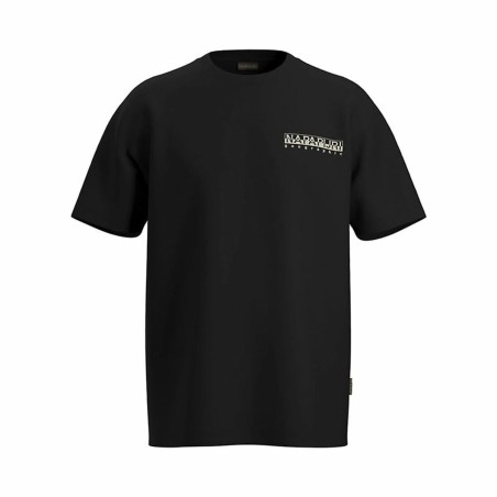 Maglia a Maniche Corte Uomo Napapijri S-Gouin Nero