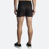 Pantaloni Corti Sportivi da Uomo Brooks Sherpa 5" Nero