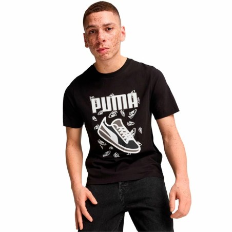 Maglia a Maniche Corte Uomo Puma Graphics Sneaker