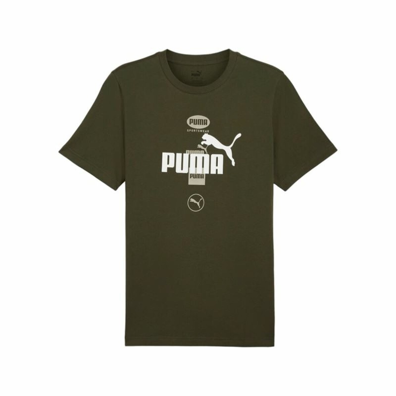Maglia a Maniche Corte Uomo Puma Puma Power Graphic Maglia a Maniche Corte Uomo Puma Puma Power Graphic
