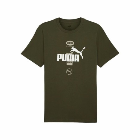 Maglia a Maniche Corte Uomo Puma Puma Power Graphic