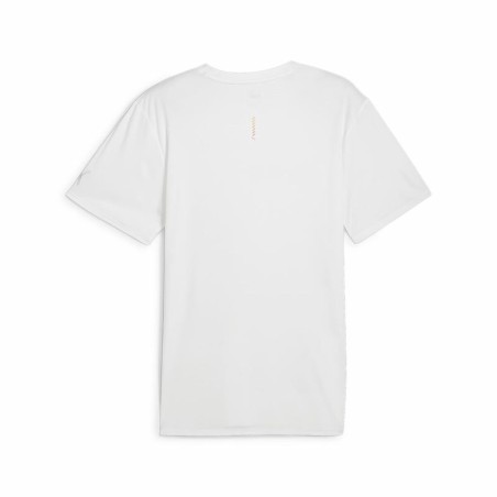 Maglia Sportiva a Maniche Corte Puma Run Favorites Forever Faster Bianco