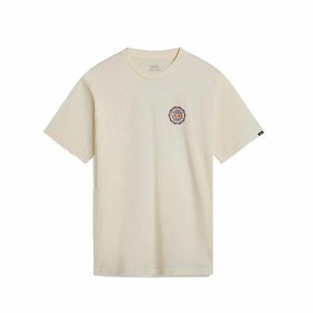 Maglia a Maniche Corte Uomo Vans Hawl Pass Ss Crew Beige