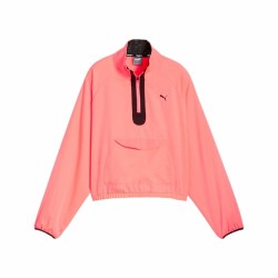 Felpa senza Cappuccio Donna Puma Hypernatural Woven 1/2 Zip