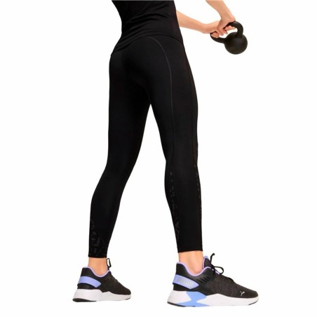 Leggings Sportivo da Donna Puma 	Hypernatural Hw 7/8 Nero