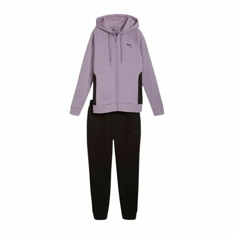 Tuta da Donna Puma Classic Hooded Tracksuit Fl 2 Pezzi Tuta da Donna Puma Classic Hooded Tracksuit Fl 2 Pezzi