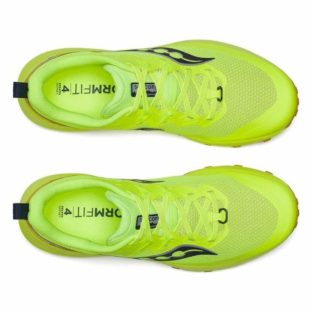 Scarpe da Running per Adulti Saucony Peregrine 14 Giallo
