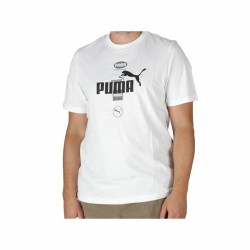 Maglia a Maniche Corte Uomo Puma Puma Power Graphic