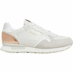 Scarpe Casual da Donna Pepe Jeans Brit Sun Bianco