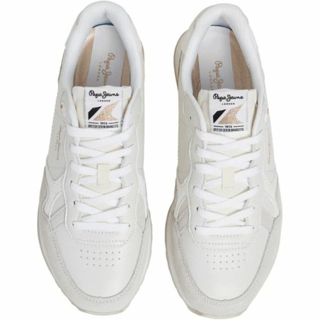 Scarpe Casual da Donna Pepe Jeans Brit Sun Bianco
