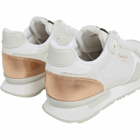 Scarpe Casual da Donna Pepe Jeans Brit Sun Bianco