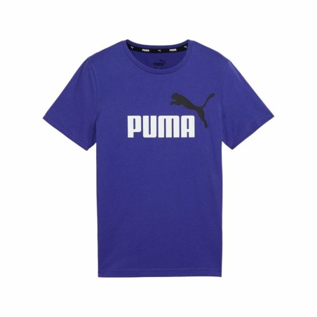 Maglia a Maniche Corte per Bambini Puma Essentials + 2 Col Logo