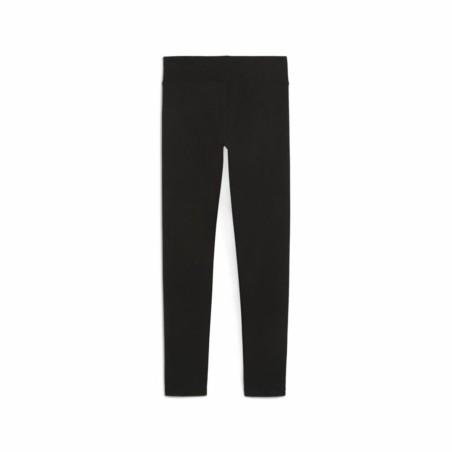 Leggings Sportivi per Bambini Puma Essentials+ Script Metallic Nero