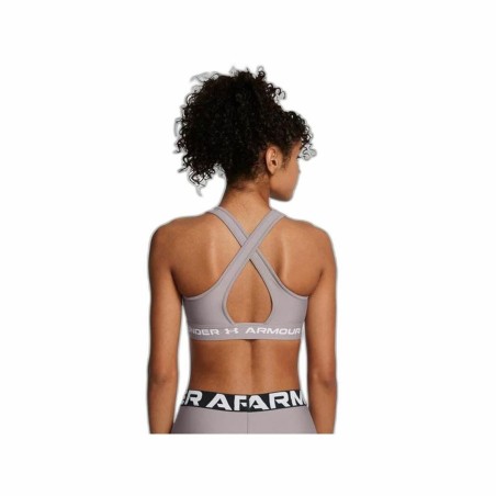Reggiseno Sportivo Under Armour CroSSback Mid Grigio