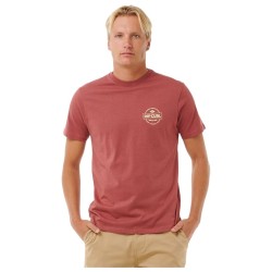 Maglia a Maniche Corte Uomo Rip Curl Staple