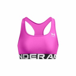 Reggiseno Sportivo Under Armour Hg Mid Branded Viola Rosa scuro