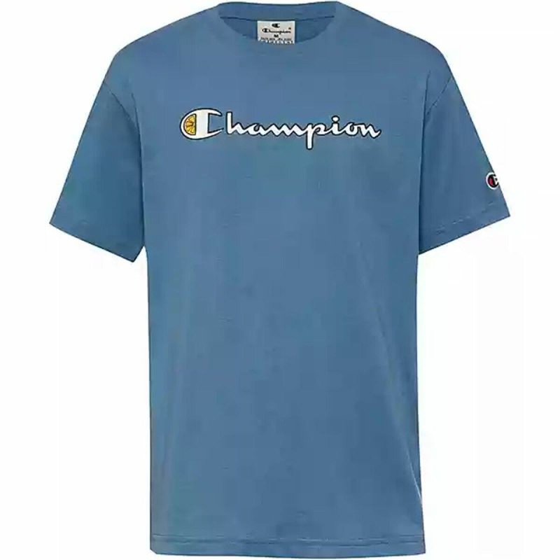Maglia Sportiva a Maniche Corte Champion Indaco Maglia Sportiva a Maniche Corte Champion Indaco