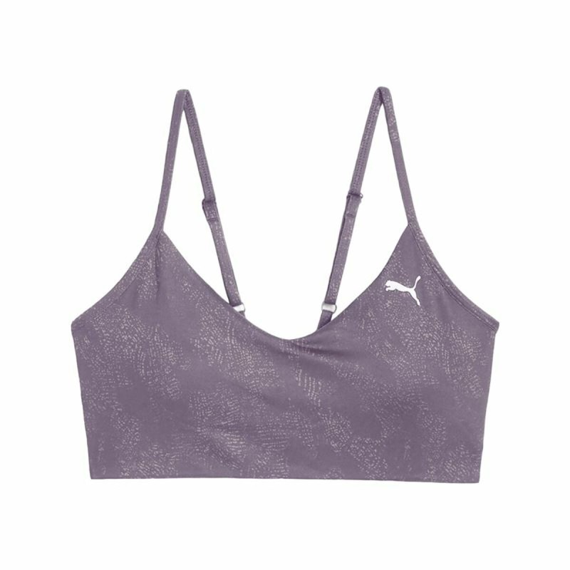 Reggiseno Sportivo Puma Studio Move Yogini Viola Reggiseno Sportivo Puma Studio Move Yogini Viola