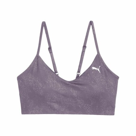 Reggiseno Sportivo Puma Studio Move Yogini Viola