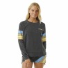 Felpa senza Cappuccio Donna Rip Curl High Tide Surf Raglan Crew Grigio