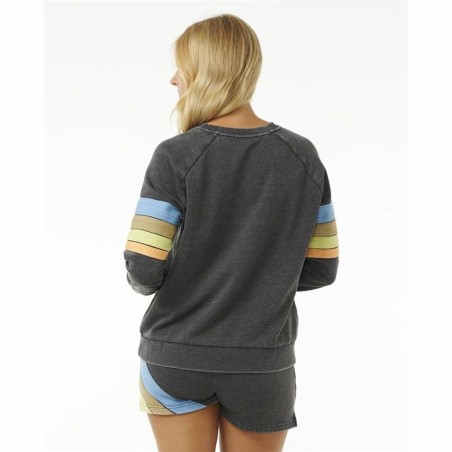 Felpa senza Cappuccio Donna Rip Curl High Tide Surf Raglan Crew Grigio
