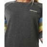 Felpa senza Cappuccio Donna Rip Curl High Tide Surf Raglan Crew Grigio